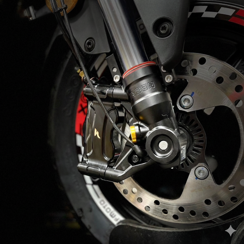 FCC-100 CNC輻射對四活塞卡鉗