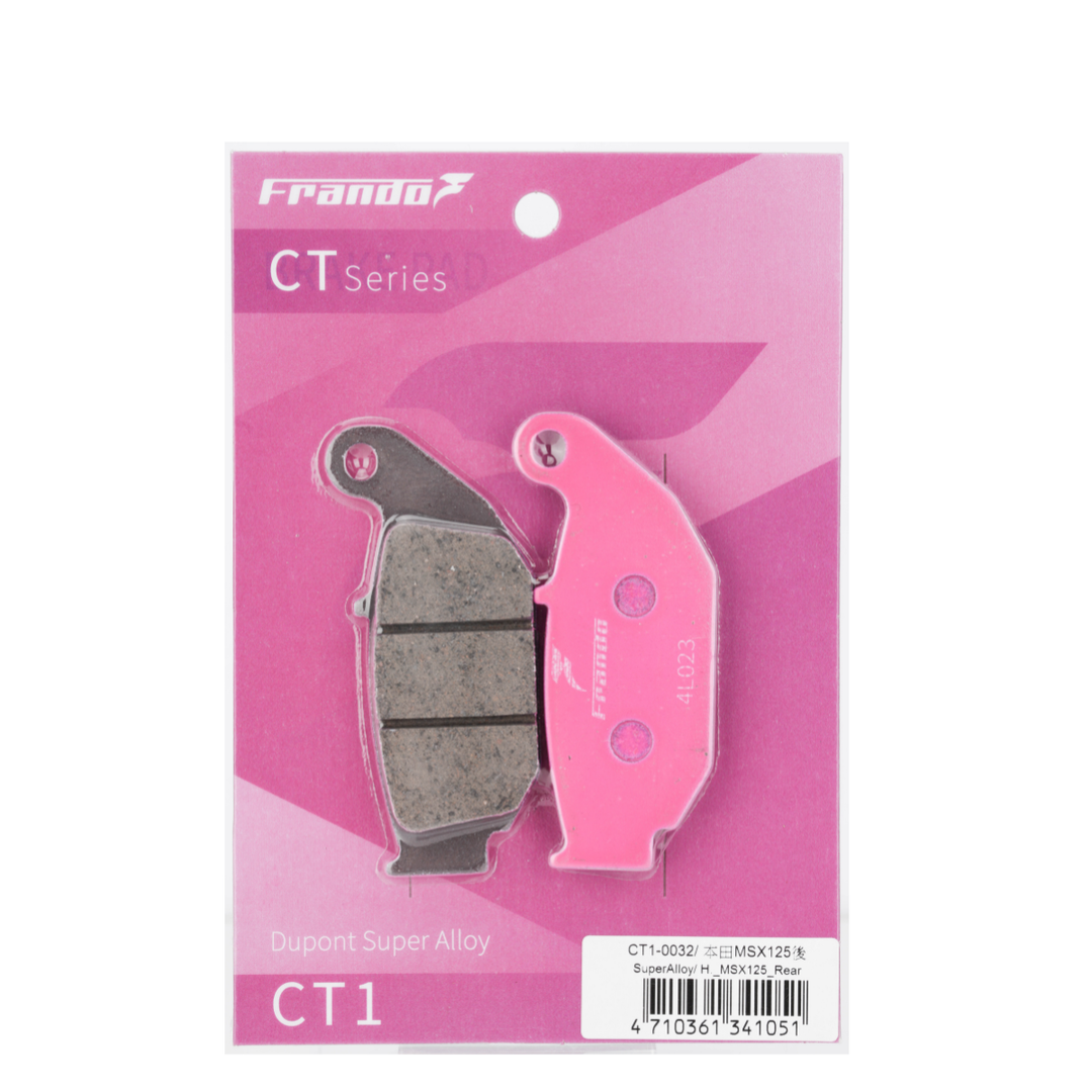 CT1 DuPont Organic Compound Brake Pads
