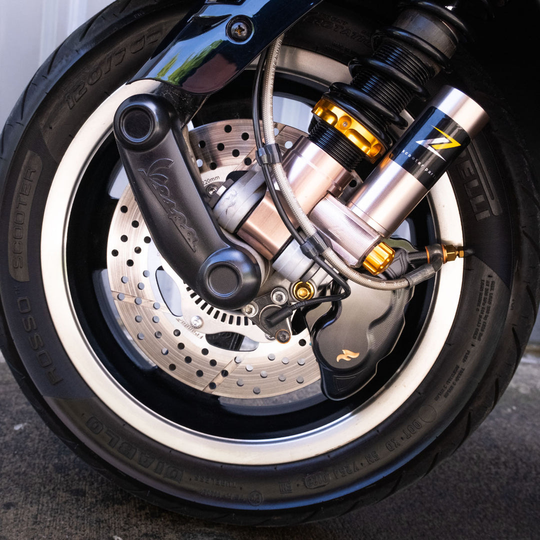 FCC-V4 VESPA 直上CNC對四卡鉗