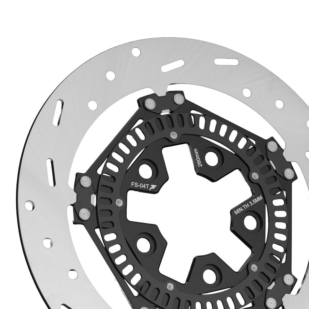 SYM JET SL / SR 專用｜260mm T扣浮動碟盤 FS04T
